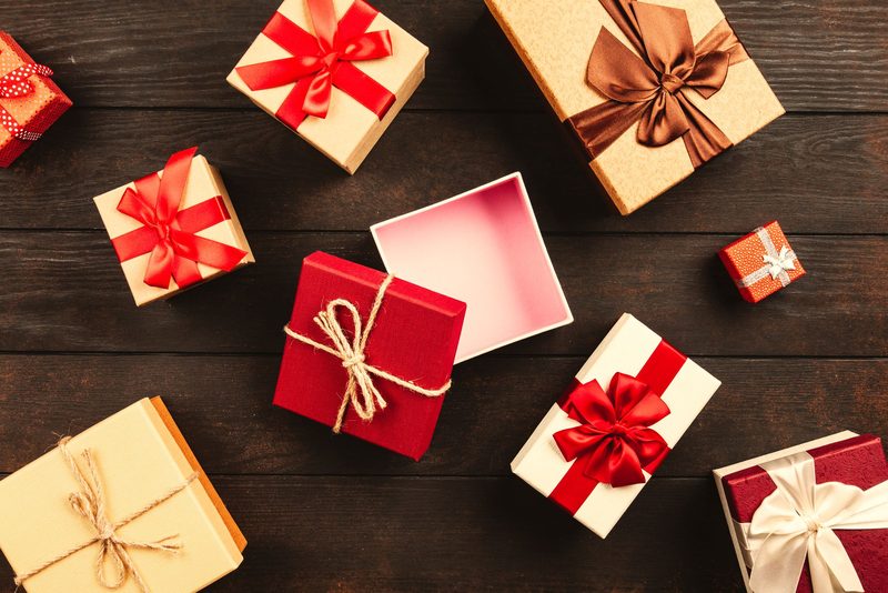 Saisonware in Geschenkverpackung